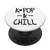 K-Pop And Chill Cute Kawaii Korean Pop Music PopSockets Grip and Stand for Phones and Tablets