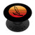 Retro Windsurfing Windsurfer Black PopSockets Grip and Stand for Phones and Tablets