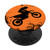 motocross dirt bike motorcycle rider distressed orange PopSockets PopGrip Swappable Grip for Phones and Tablets motocross dirt bike motorcycle rider distressed orange PopSockets PopGrip Swappable Grip for Phones and Tablets