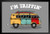 Im Trippin Van Funny Black Wood Framed Poster 14x20 inch