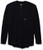Ariat Mens Rebar Pocket Long Sleeve Henley Shirt  black  LG R