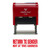 Return to Sender Not at This Address Self Inking Rubber Stamp (Red Ink) - Medium