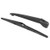X AUTOHAUX Car Rear Windshield Wiper Blade Arm Set for Mazda CX-4 2016 14 Inch 355mm