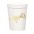 White Congrats Cups, Congratulations Cups, Graduation Party Decor, Party Cups, Congrats, Congrats Cups, Congratulations Cups