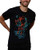 INTO THE AM Universal Love Glow in The Dark Graphic T-Shirt -Black  Small-