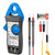 Digital Clamp Multimeter Voltage Tester - Volt Ohm Amp Meter  Autoranging Resistance Capacitance  ACandDC Volts Current Clamp Meter  Continuity Test -AN