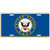 Artisan Owl United States Navy Seal USN Automobile Metal License Plate Including Fastener Screws