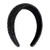 Velvet Padded Rhinestone Headbands Sparkling Bejewelled Hairband for Women Delicate Crystal Embellished Headbands Wide Accessory for Engagement Birthd