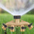 Hose Pipe Splitter 3-4 Inch Brass Garden Hose Splitter Adapter and 4 Way Nozzle Switcher Tap Connectors for Garden Irrigation -European Thread-