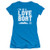 Trevco Love Boat Im On A Juniors Sheer Fitted T Shirt  X-Large Turquoise