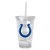 Boelter Brands NFL Indianapolis Colts Tumbler with Swirl Straw, 16-ounce
