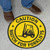 SmartSign Caution - Watch for Forklifts Anti Slip Adhesive Reflective Floor Sign - 17 x 17