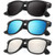Mens Polarized Sunglasses for Women Semi Rimless Frame Driving Sun glasses?100 UV Blocking