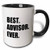 3dRose Best Advisor Ever Two Tone Mug, Black, 11 oz