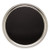 Co-Rect Vinyl Coated Stainless Steel Serving Trays, 14", Black