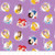 Disney Princesses Fabric in Circles by Camelot Fabrics and Licensed by Disney in Purple, Rapunzel, Ariel, Belle, Snow White, Cinderella (1 Yard)