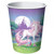 Creative Converting Unicorn Fantasy 9oz Cups-8ct, Multicolor, One Size
