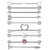 Mayhoop 8-9pcs 14G Stainless Steel Industrial Barbell Earring Cartilage Body Piercing Jewelry 38mm 1and1-2 Inch Industrial Piercing Bar Mayhoop 8-9pcs 14G Stainless Steel Industrial Barbell Earring Cartilage Body Piercing Jewelry 38mm 1and1-2 Inch Industrial Piercing Bar