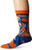 Stance Mens Mosaic Porzingis Crew Sock  Orange  M