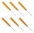 Awls for Leather Hole Working - Pack of 6 - Carpenter Awl Made of Wood - Woodworking Awl Tool