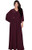 KOH KOH Plus Size Womens Long V-Neck Elegant Batwing Cape Sleeve Semi Formal Evening Modest Bridal Party Cocktail Wedding Guest Bridesmaid Maxi Dress