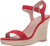 CHARLES BY CHARLES DAVID womens Wedge Sandal Platform  Hot Red  9 US