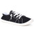 Womens Canvas Sneakers Casual Shoes Low Tops Slip Ons Classic Comfortable Tennis Walking Shoes Black