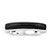 AeraVida Rectangular Bar Simulated Black Onyx Inlay -925 Sterling Silver Ring -9-