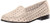 Trotters Womens Liz Open Weave Ballet Flat  Bone  9-0 N US
