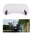 DUILU Motorcycle Windshield Extension  Universal Adjustable Clip-on Windscreen Extension Spoiler Wind Deflector -Smoke  Small-