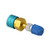 Jeyaic R1234YF-R12 to R134A Low Side Quick Coupler Hose Adapter Fitting Connector for Car Air-Conditioning AC Charging