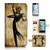 ( For iPhone 6 6S 4.7') Flip Wallet Case Cover and Screen Protector Bundle A1369 Nightmare Before Christmas