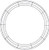 Panacea Wire Wreath Frame, 20-Inch, Green
