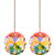 Together-life 2pcs Crystal Suncatcher Prism Pendant Rainbow Maker Hanging Suncatchers with Chain Window Sun Catcher