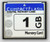 Compact flash memory card 1GB use for camera