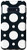 Galaxy S10e Boho Polka Dot Pattern Black White classic design Case