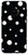 Galaxy S9 Boho Polka Dot Pattern Black White classic design Case