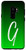Galaxy S9- Initial G Black to Green Gradient Phone Case Green Letter G Case