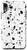 iPhone XR Boho Polka Dot Pattern Black White classic design Case