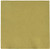 Amscan Disposable Party 2-Ply Beverage Napkins Tableware, Gold, Paper , 5" X 5", Pack of 50 Party Supplies