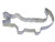 R&M Cookie Cutter, 4.5-Inch, Alligator, Tinplated Steel