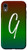 iPhone XR Initial G Blue Green Red Gradient Phone Case Green Letter G Case