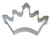 R&M Cookie Cutter, 5-Inch, Crown, Tinplated Steel