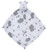 Angel Dear Blankie, White Cow with Grey Spots