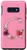 Galaxy S10e Floral Monogram Initial Capital Letter G on Pink Background Case