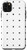 iPhone 11 Pro Max Boho Polka Dot Pattern Black White classic design Case