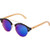 Bamboo Wood Sunglasses for Men and Women  Retro Round Wooden Sunglasses