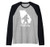 Georgia Bigfoot State Map Sasquatch Monster Wood Booger Tee Raglan Baseball Tee