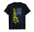 Bitcoin Cryptocurrency Blockchain BTC Classic Digital Flag T-Shirt