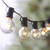 Bomcosy Outdoor String Lights  25Ft G40 Globe String Lights with 12-3pcs-Spare- 5W Clear Bulbs  2200K Warm White  Waterproof Connectable Commercial Ba